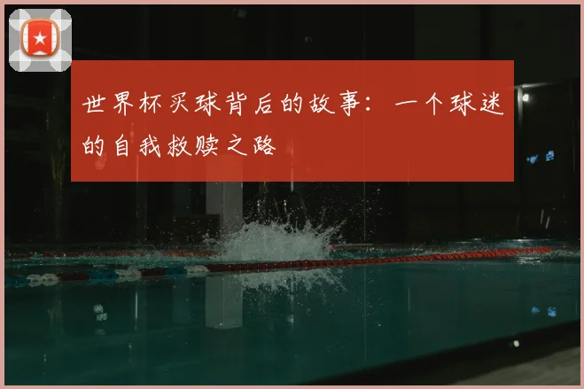 世界杯买球背后的故事：一个球迷的自我救赎之路