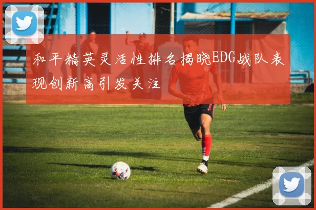 和平精英灵活性排名揭晓EDG战队表现创新高引发关注